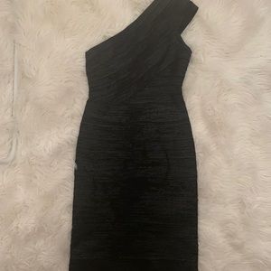 Herve Leger Small Black Bandage Dress